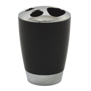 Kubek na szczoteczki Ravello czarny